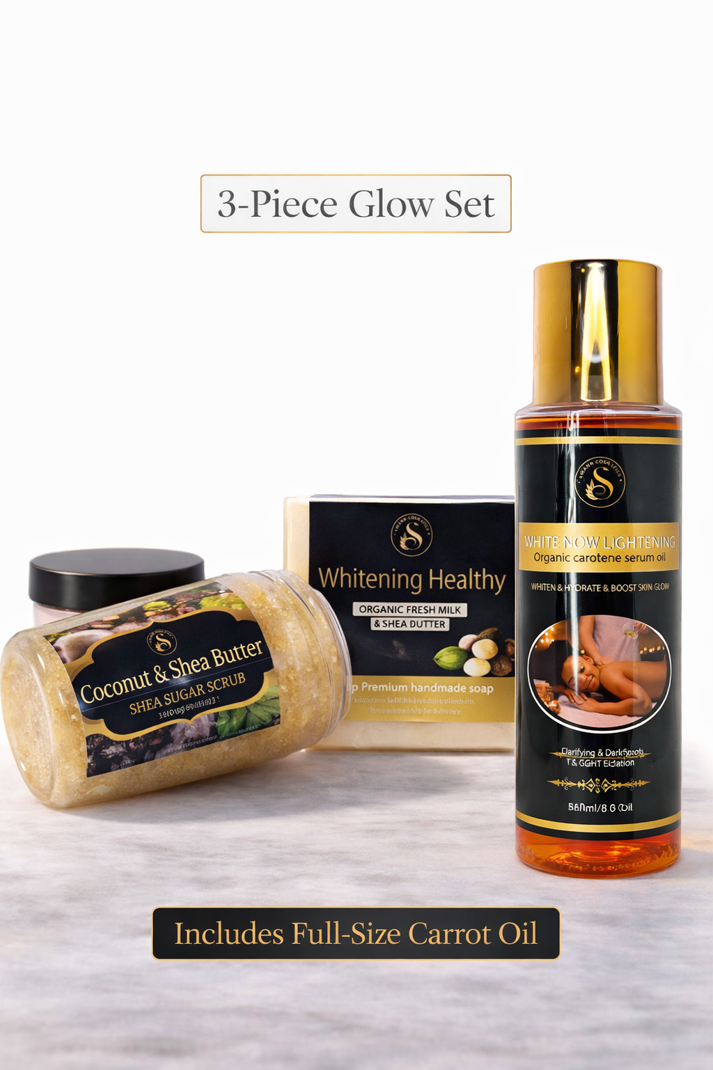 coconut glowing set