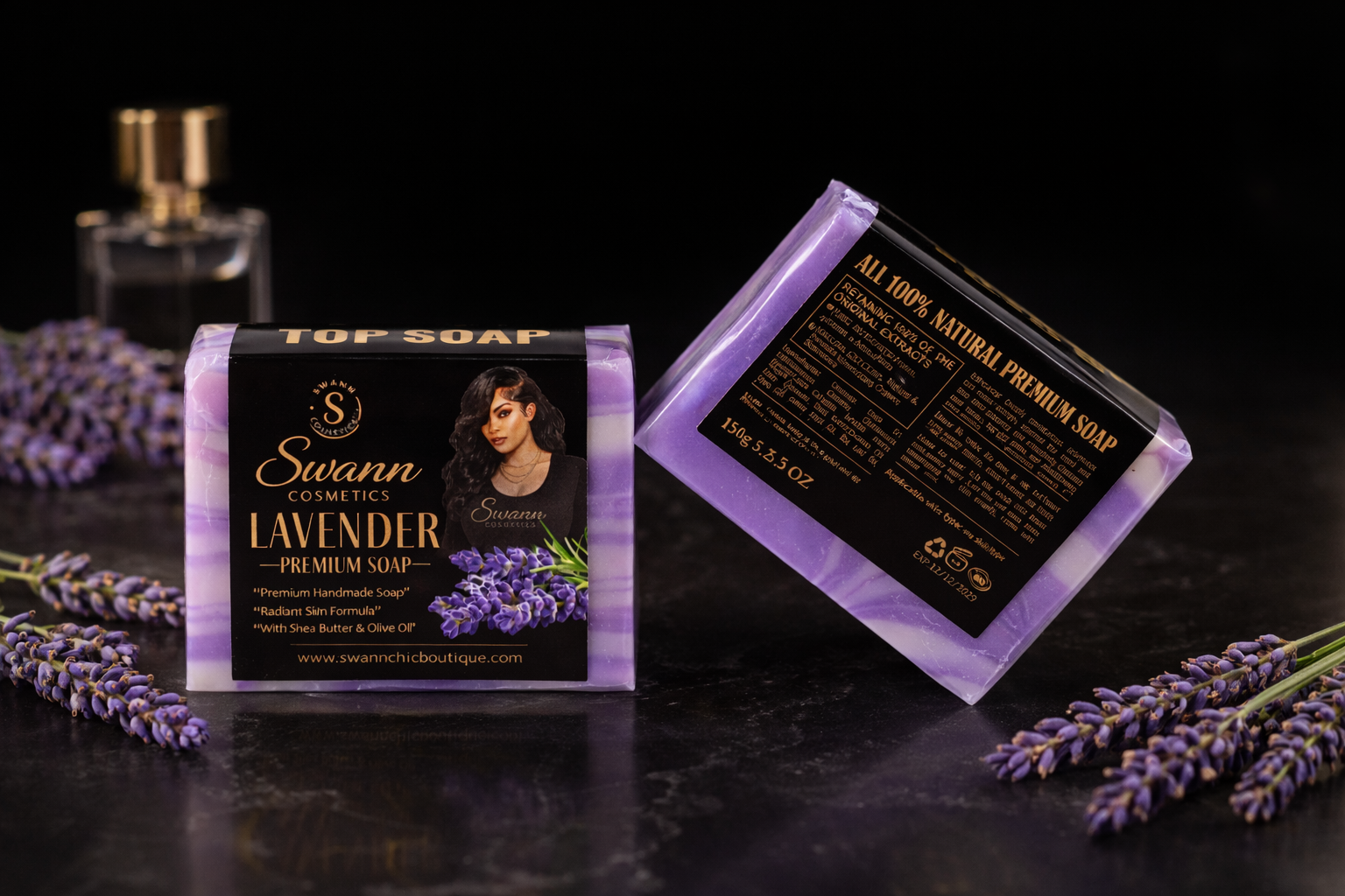 Lavender Brightening  Soap Bundle