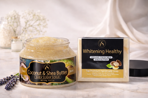 Coconut and Shea Butter Scrub Set