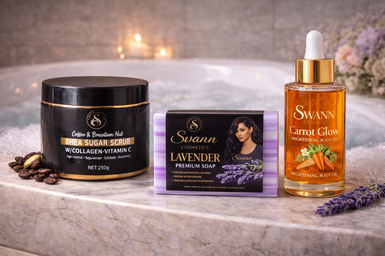 Swann glow radiance Set