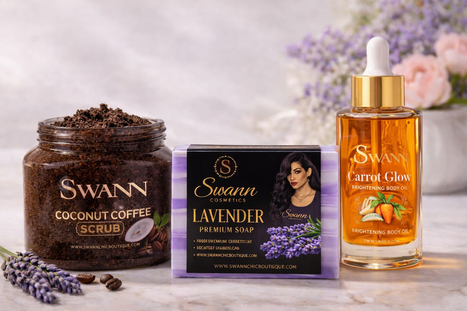 Swann glow radiance Set