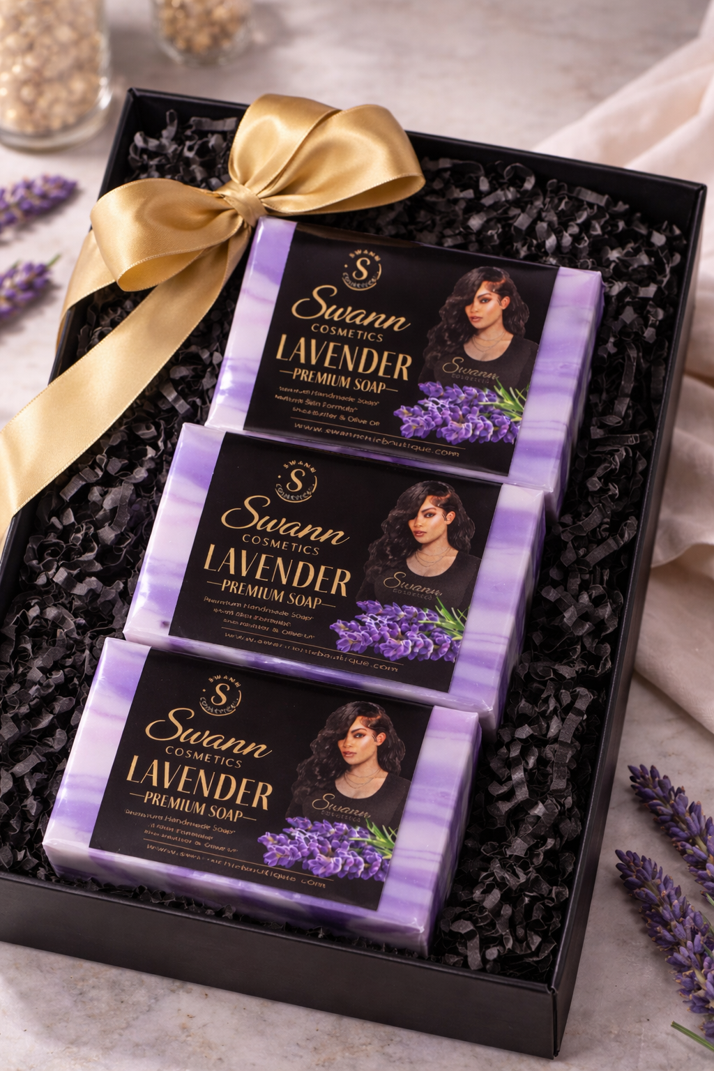 Lavender Brightening  Soap Bundle