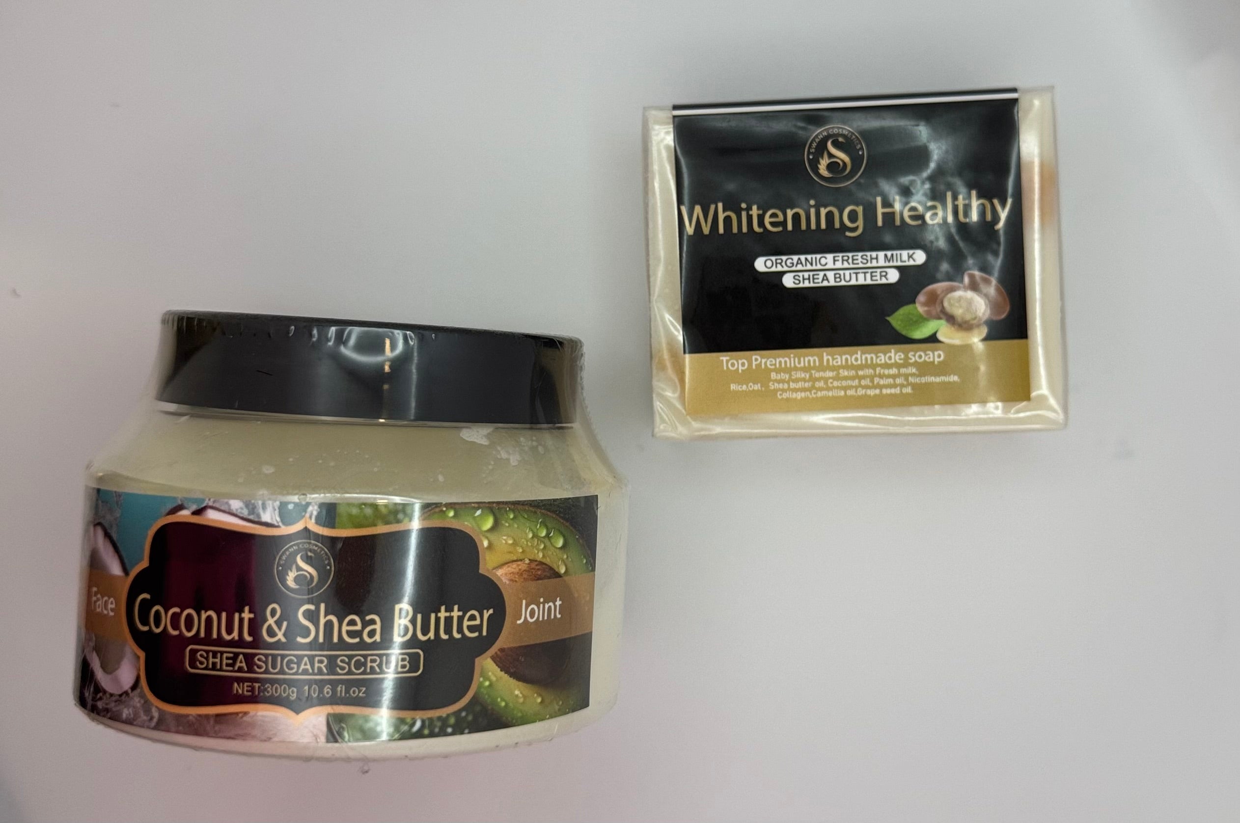 Coconut and Shea Butter Scrub Set