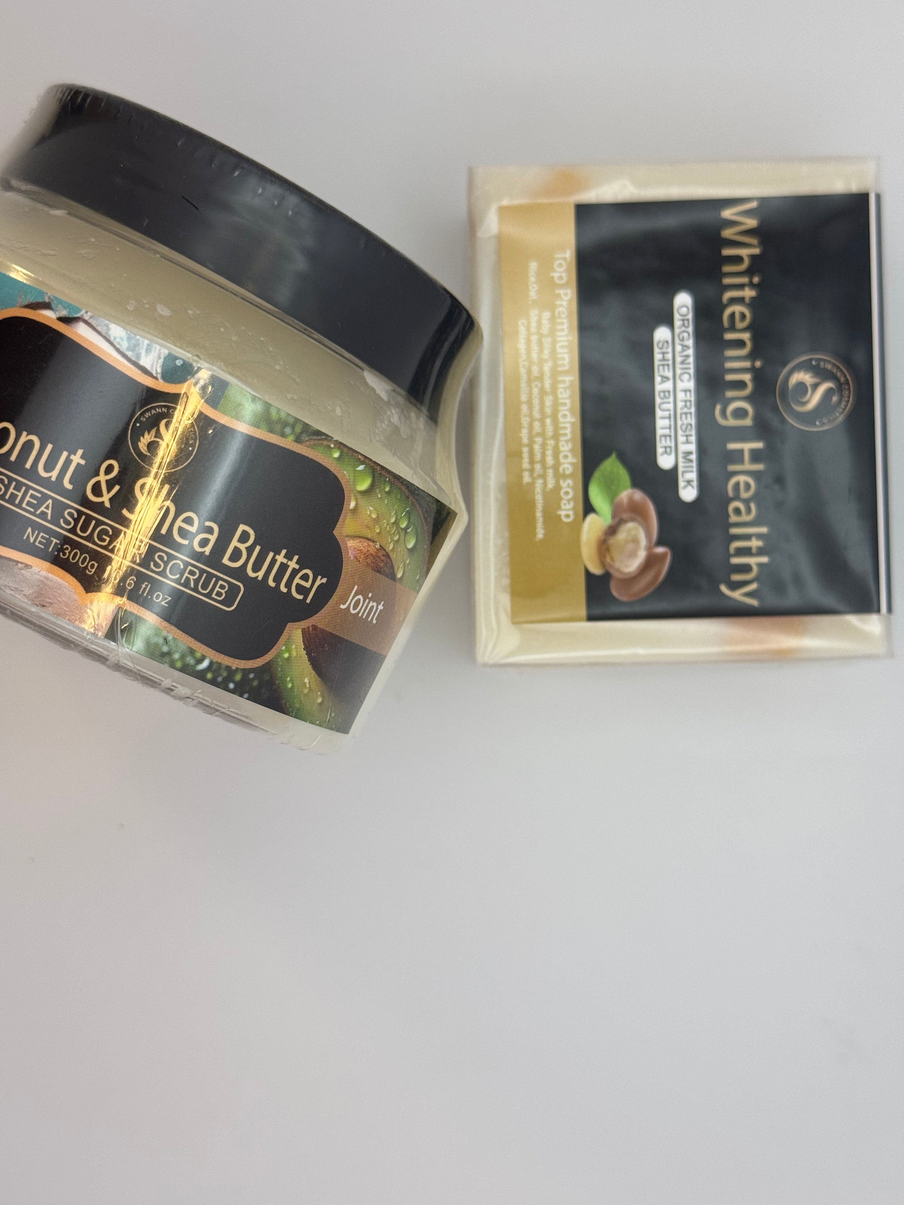 Coconut and Shea Butter Scrub Set