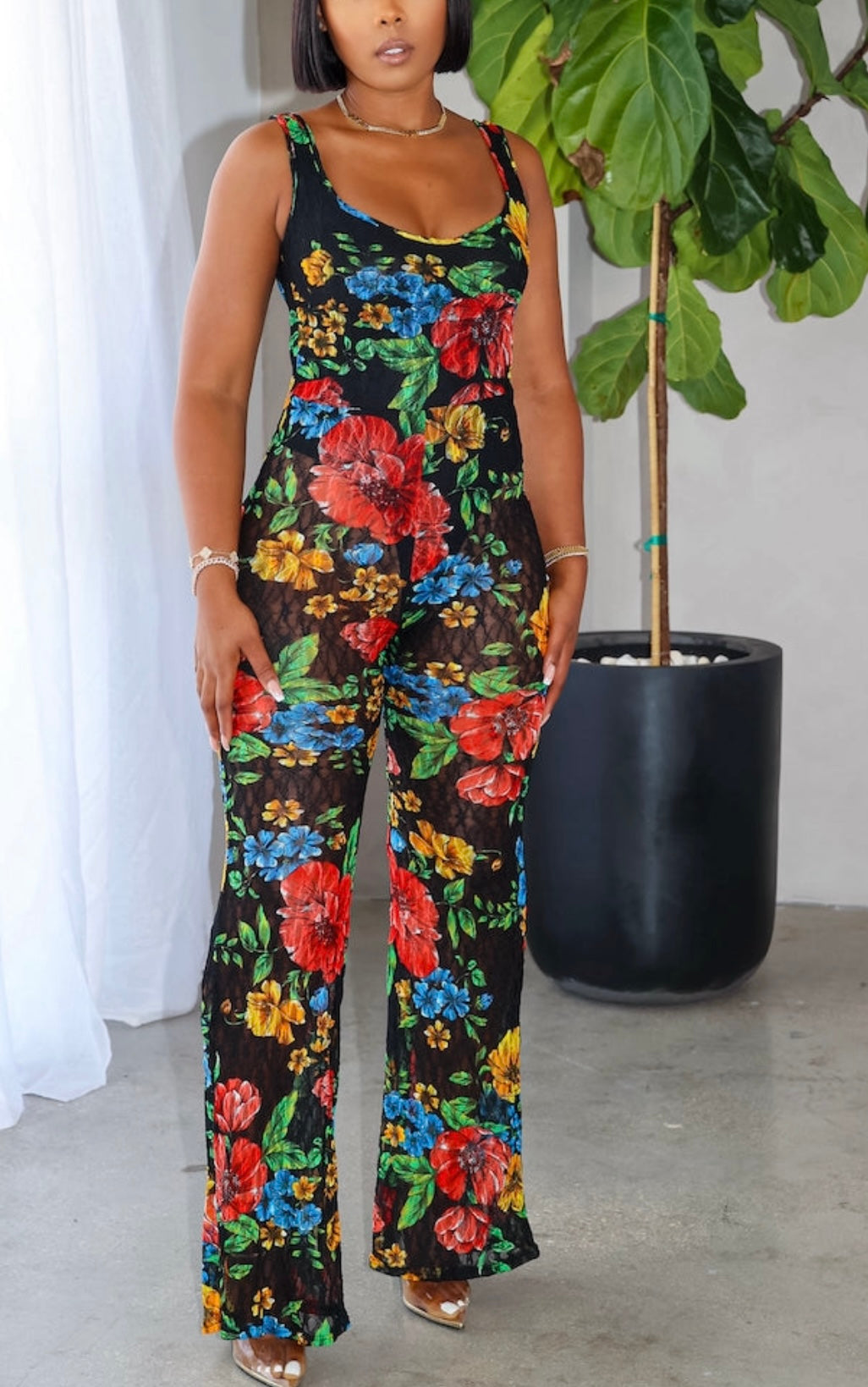 Flower jumpsuit