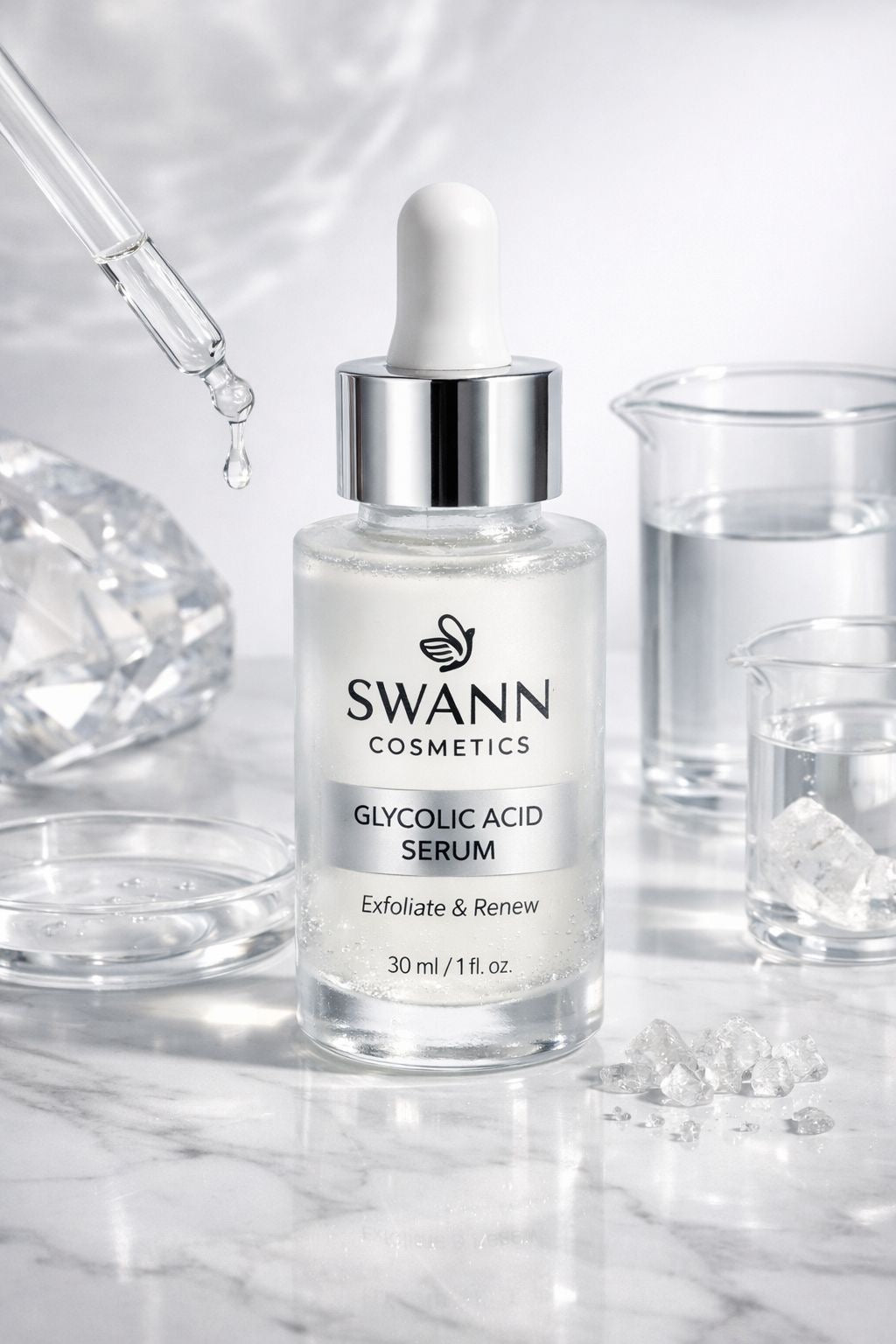Swann Cosmetics Glycolic Acid Serum.